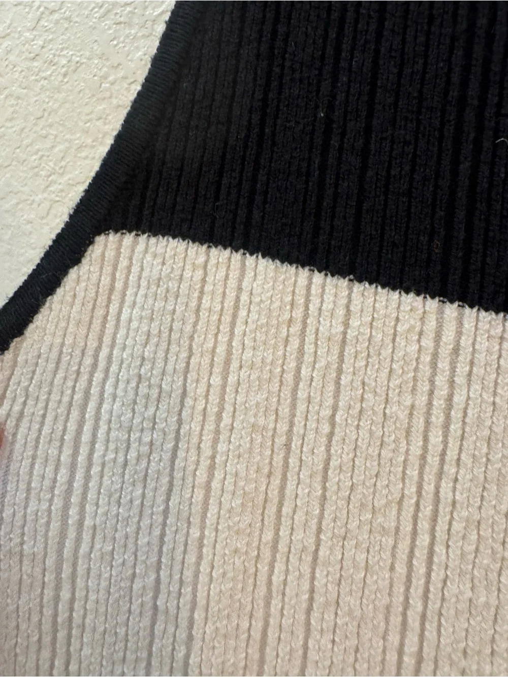 Abercrombie & Fitch Black and White Striped Maxi Dress